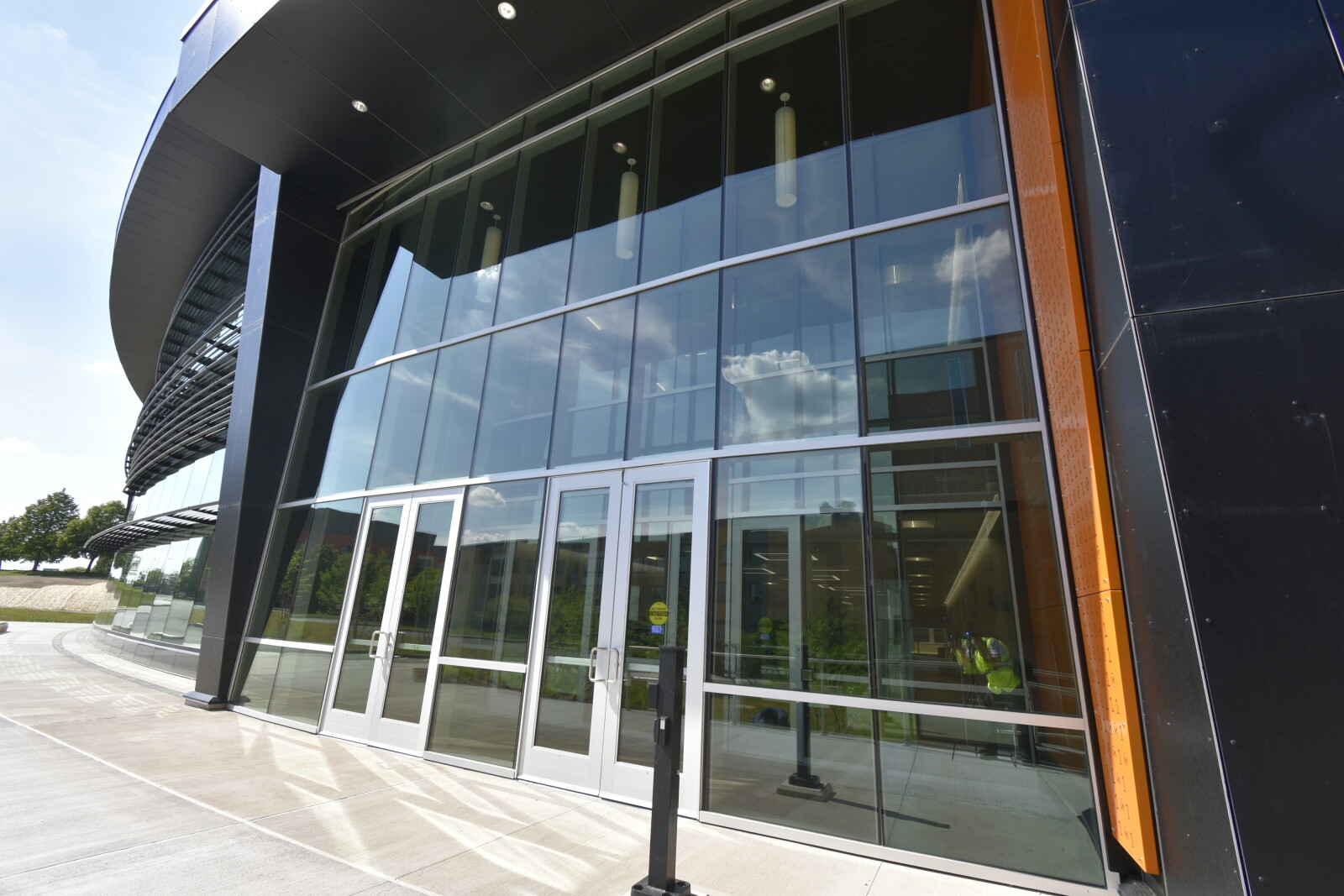 Commercial Glass Addition at RIT Cyber Security Building | Flower City